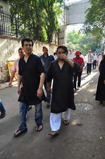 Funeral of Firoz Nadiadwala's Mother Munira Nadiadwala