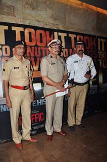 Additional Commissioner of Traffic Police, Sunil Paraskar at Trailer Launch of 'Traffic'