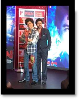 Shah Rukh's  'Fan' Gaurav placed at Madame Tussauds in London