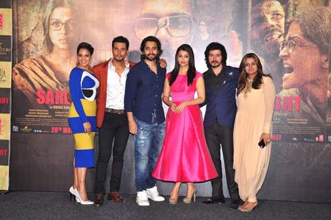 Cast of 'Sarabjit' at it's Trailer Launch