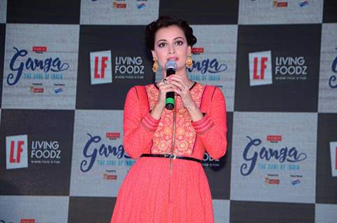 Dia Mirza at launch of show &quot;Ganga The Soul of India&quot;