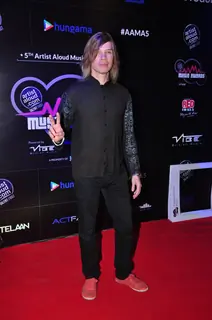 Luke Kenny at Artist Aloud Music Awards