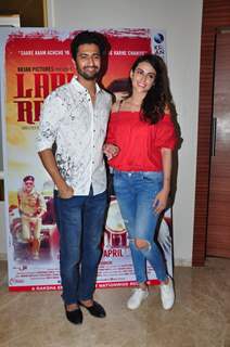 Mandana Karimi and Vicky Kaushal at Screening of film 'Laal Rang'