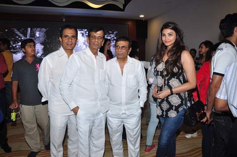 Daisy Shah and Abbas-Mastan-Hussain at Screening of film 'Laal Rang'