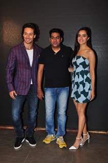 Tiger Shroff, Sabbir Khan and Shraddha Kapoor at Song Launch of 'Baaghi'