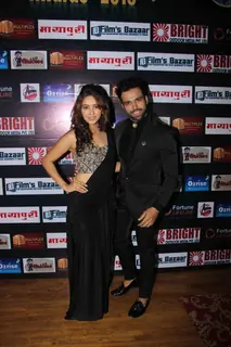 Rithvik Dhanjani and Asha Negi At Dada Saheb Phalke Awards