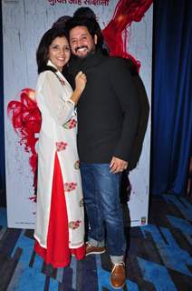 Swapnil Joshi and Mukta Barve at Launch of the film 'Lal Ishq'