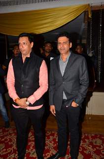 Manoj Bajpayee and Madhur Bhandarkar at Dada Saheb Phalke Awards