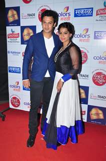 Adinath Kothare at Color's Marathi Awards