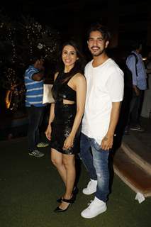 Suyyash Rai and Kishwer Merchant at Beach Volley Ball Mania