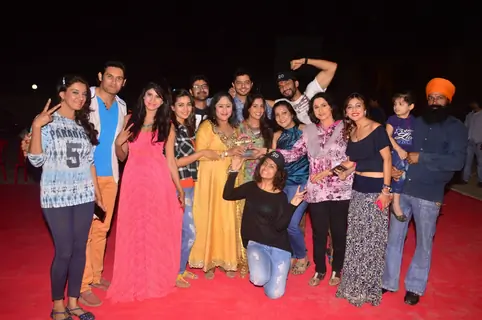 Cast of Sasural Simar Ka at it's 5th Anniversary Party