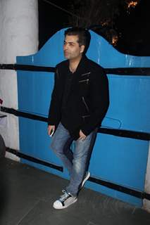 Karan Johar at Wrap up Bash of the film 'Baar Baar Dekho'