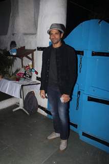 Farhan Akhtar at Wrap up Bash of the film 'Baar Baar Dekho'