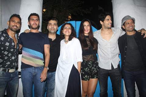 Katrina Kaif and Sidharth Malhotra at Wrap up Bash of the film 'Baar Baar Dekho'