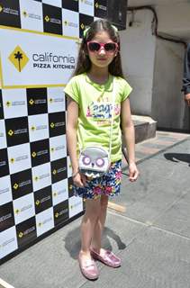 Harshaali Malhotra Snapped at California PIZZA Kitchen