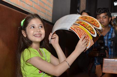 Harshaali Malhotra Snapped at California PIZZA Kitchen