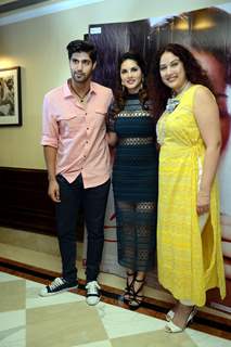 Sunny Leone and Tanu Virwani Promote 'One Night Stand' in Delhi