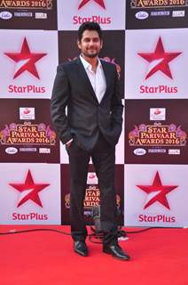 Amar Upadhyay at Star Parivar Awards Red Carpet Event