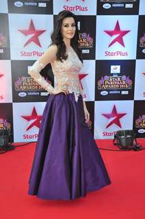 Ekta Kaul at Star Parivar Awards Red Carpet Event