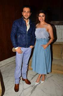 Emraan Hashmi and Prachi Desai at the promotions of 'Azhar'