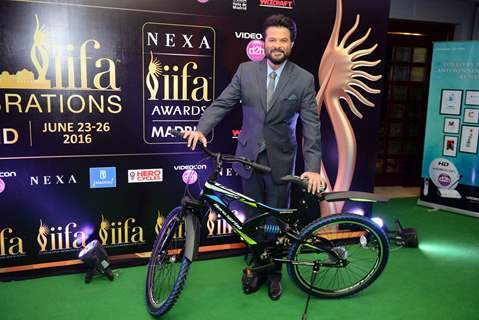 Anil Kapoor at the Press Meet of 'IIFA'