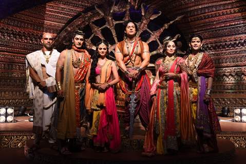 Dakssh Ajit Singh, Ankit Arora, Mohit Raina and Soumya Seth at Chakravartin Ashoka Samrat