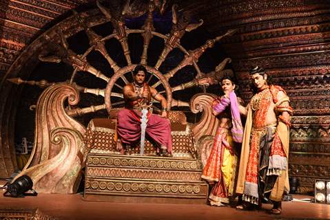 Dakssh Ajit Singh, Ankit Arora, Mohit Raina and Soumya Seth at Chakravartin Ashoka Samrat