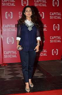 Juhi Chawla at Launch of Capital Social