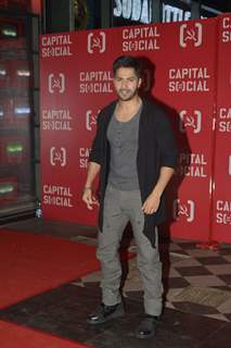 Varun Dhawan at Launch of Capital Social