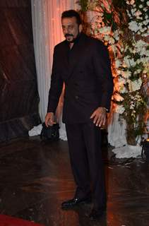 Sanjay Dutt at Karan - Bipasha's Star Studded Wedding Reception