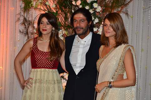 Chunky Pandey at Karan - Bipasha's Star Studded Wedding Reception