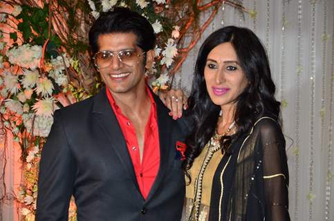 Karanvir Bohra and Teejay Sidhu at Karan - Bipasha's Star Studded Wedding Reception