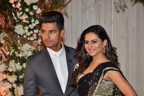Ravi Dubey and Sargun Mehta at Karan - Bipasha's Star Studded Wedding Reception