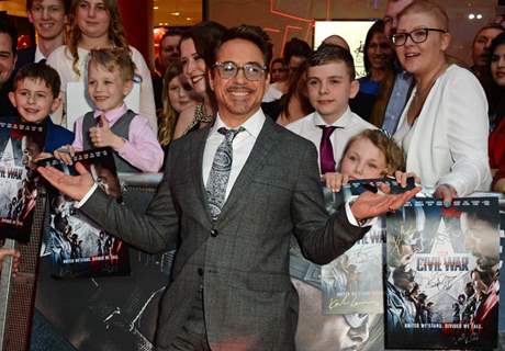 Premiere of Captain America: Civil War in London