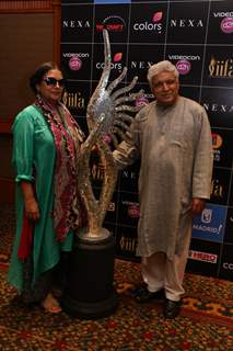 Shabana Azmi and Javed Akhtar at IIFA Voting Weekend Day 2