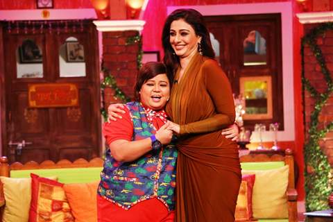 Bharti Singh and Tabu have a blast on the sets of 'Comedy Nights Live'