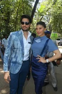 Jacqueline Fernandes and Sidharth Malhotra at 'Leeco' Mobile Launch