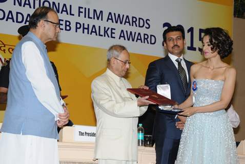 Kangana Ranaut at National Award Ceremony