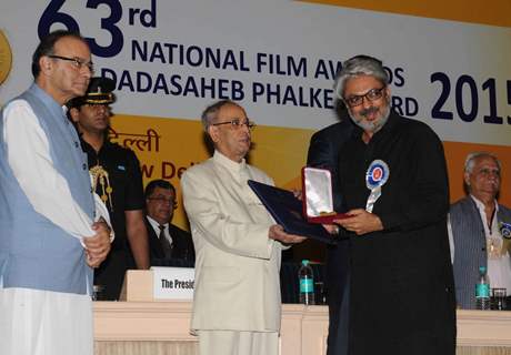 Sanjay Leela Bhansali at National Award Ceremony