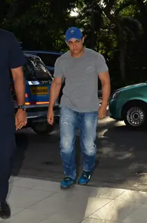 Aamir Khan Snapped at Airport