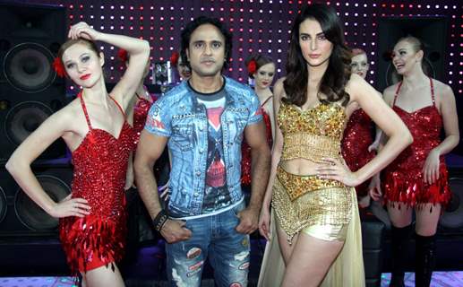 Mandana Karimi Shoots for an Item Song in 'B Positive'