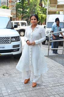 Vidya Balan at Trailer Launch of 'TE3N'