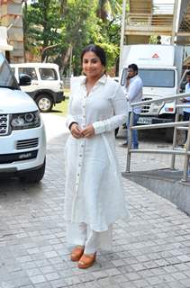 Vidya Balan at Trailer Launch of 'TE3N'