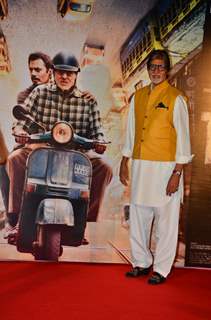 Amitabh Bachchan at Trailer Launch of 'TE3N'