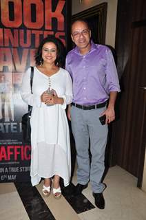 Actor Divya Dutta and Ram Mirchandani at Special Screening Of 'Traffic'