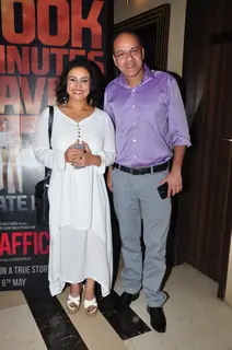 Actor Divya Dutta and Ram Mirchandani at Special Screening Of 'Traffic'