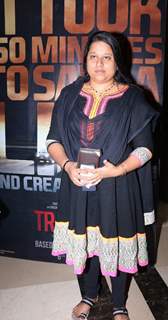 Late Filmmaker Rajesh Pillai's wife Megha Pillai at Special Screening Of 'Traffic'