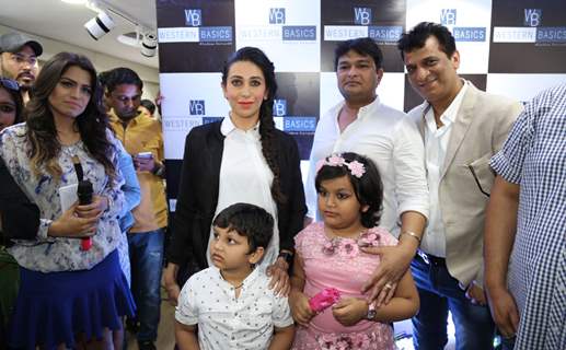 Karishma Kapoor Inagurates 'Western Basics' Kids Wear Store