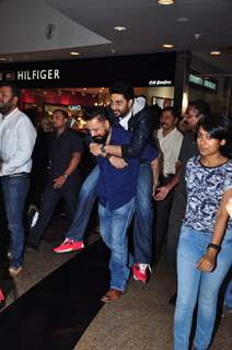 Abhishek Bachchan and Bunty at Song Launch of 'Housefull 3'