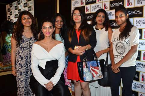 Sonam Kapoor at L'oreal Cannes Collection Launch!